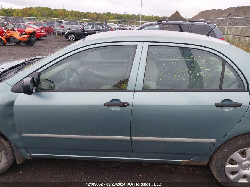 2005 Toyota Corolla Ce/Le/S VIN: 2T1BR32E45C918694 Lot: 12109862