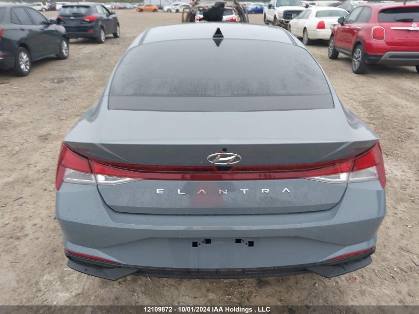 2022 Hyundai Elantra VIN: KMHLM4AG1NU284772 Lot: 12109872