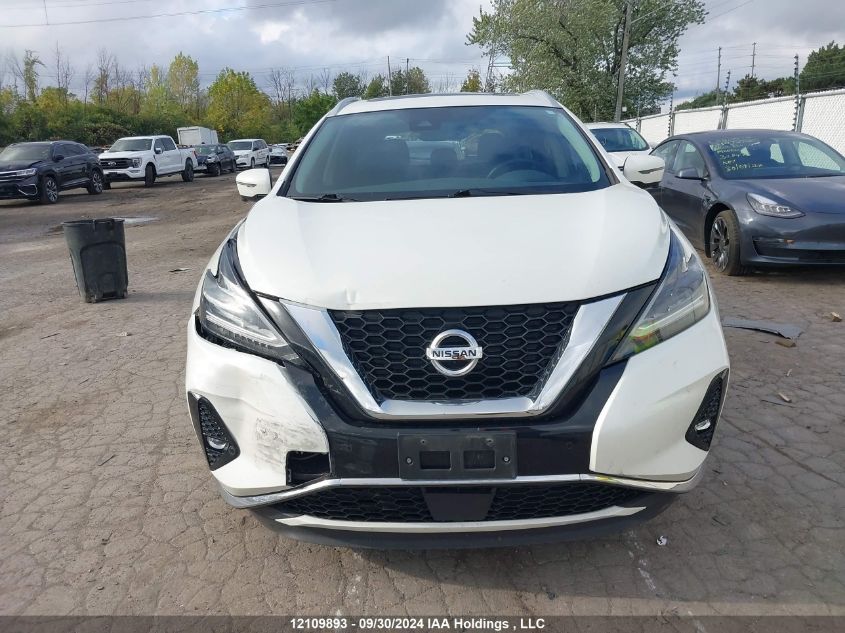 2020 Nissan Murano VIN: 5N1AZ2CSXLN108602 Lot: 12109893