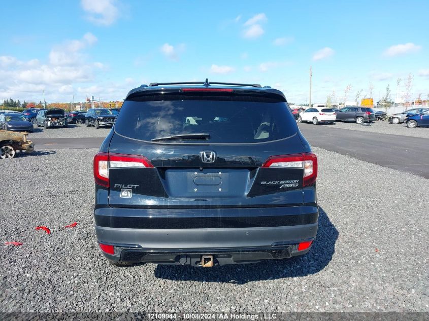 2021 Honda Pilot Elite VIN: 5FNYF6H04MB504468 Lot: 12109944