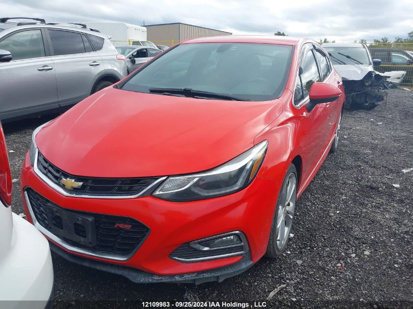 2018 Chevrolet Cruze VIN: 3G1BF6SM3JS585461 Lot: 12109983