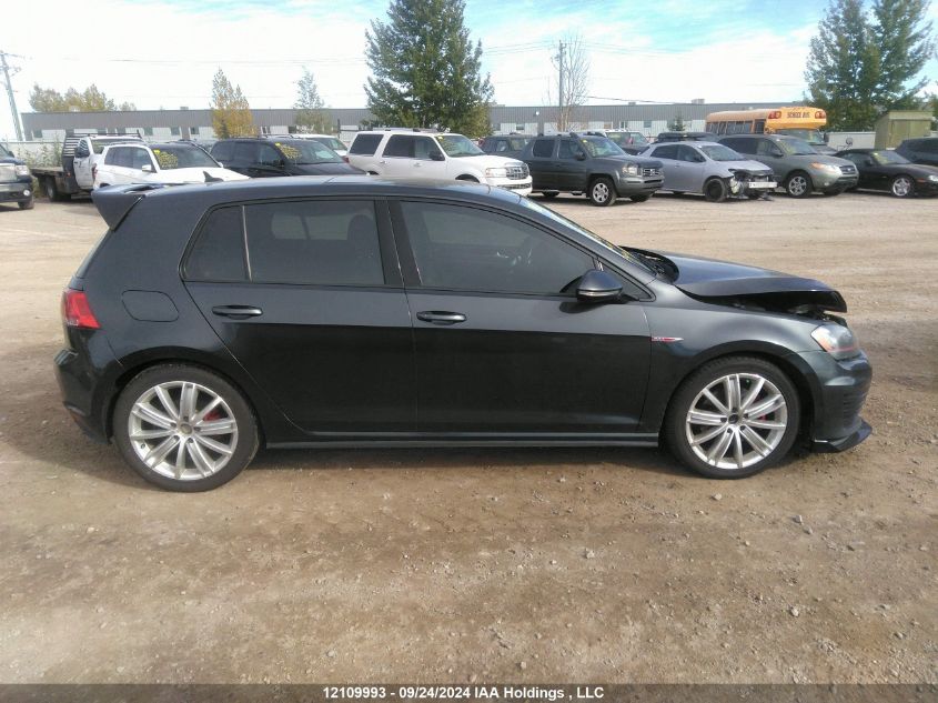 2015 Volkswagen Golf Gti VIN: 3VW4T7AU6FM038578 Lot: 12109993