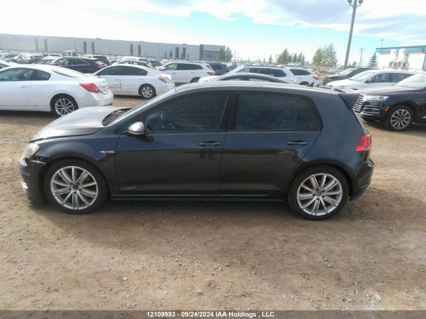 2015 Volkswagen Golf Gti VIN: 3VW4T7AU6FM038578 Lot: 12109993