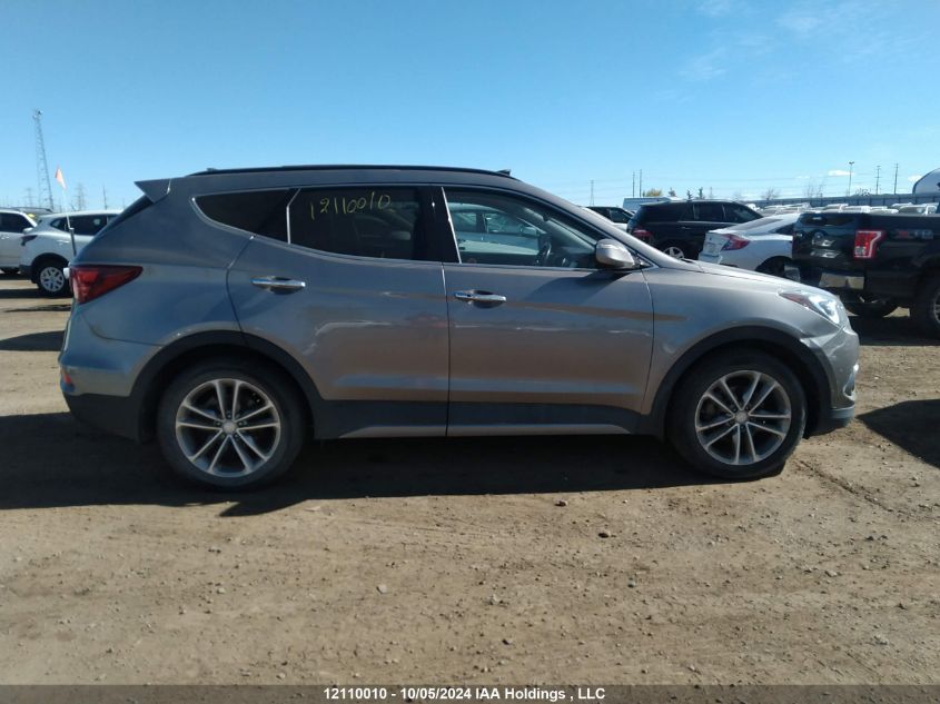 2017 Hyundai Santa Fe Sport VIN: 5XYZUDLA0HG396718 Lot: 12110010