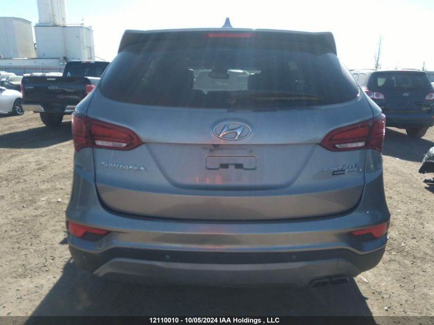 2017 Hyundai Santa Fe Sport VIN: 5XYZUDLA0HG396718 Lot: 12110010