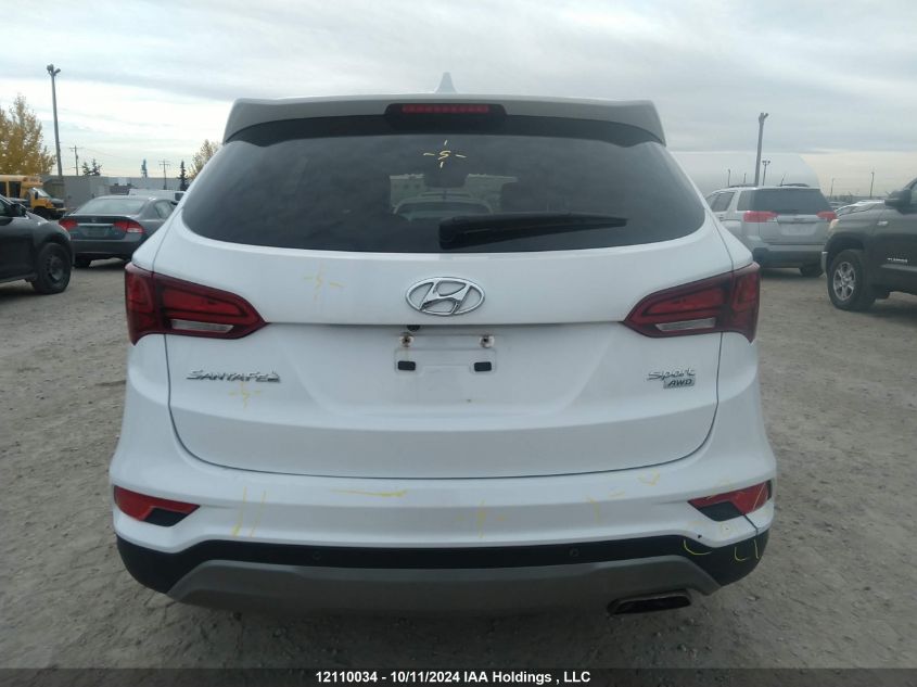 2018 Hyundai Santa Fe Sport 2.4 Se VIN: 5NMZUDLB0JH068834 Lot: 12110034