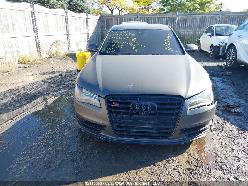 WAUD2AFD7DN027469 2013 Audi S8