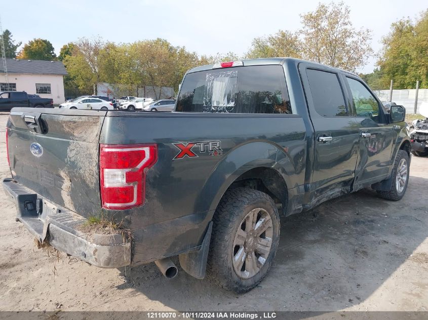 1FTEW1E51JKF32605 2018 Ford F-150 Xlt