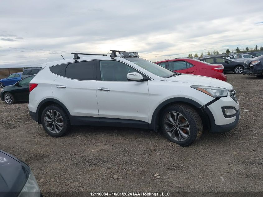 2013 Hyundai Santa Fe Sport VIN: 5XYZUDLA3DG065870 Lot: 12110084