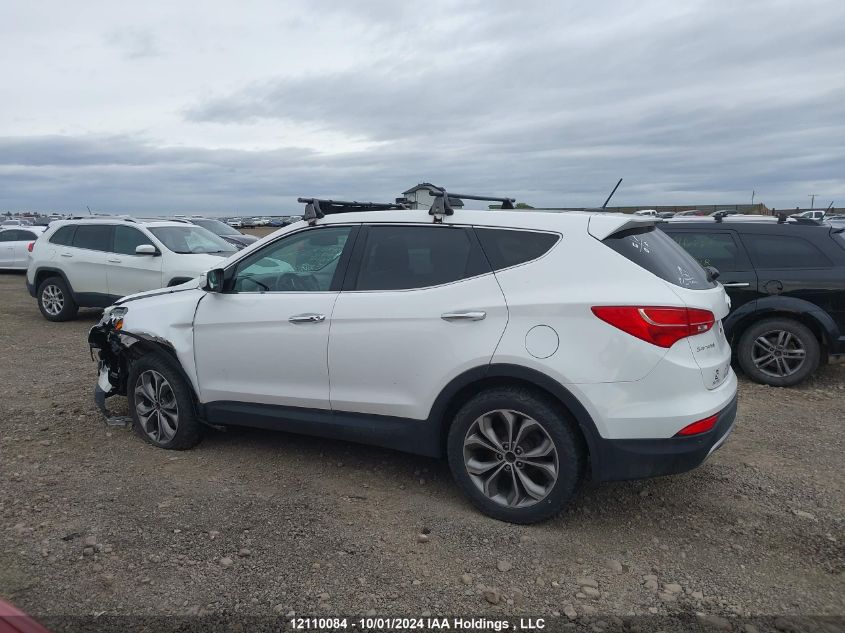 2013 Hyundai Santa Fe Sport VIN: 5XYZUDLA3DG065870 Lot: 12110084