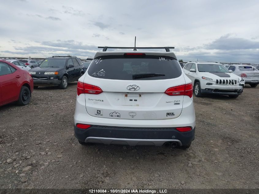 2013 Hyundai Santa Fe Sport VIN: 5XYZUDLA3DG065870 Lot: 12110084