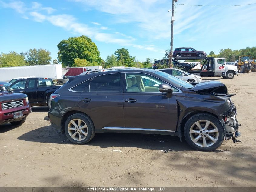 2010 Lexus Rx 350 VIN: 2T2BK1BA6AC019296 Lot: 12110114