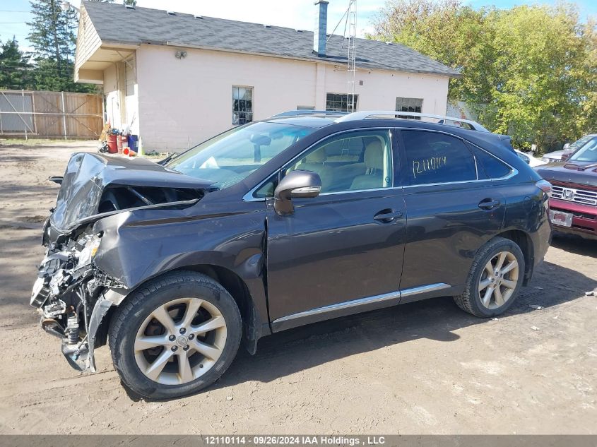 2010 Lexus Rx 350 VIN: 2T2BK1BA6AC019296 Lot: 12110114