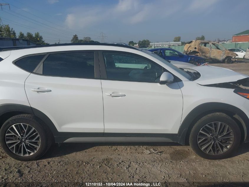 2021 Hyundai Tucson Luxury VIN: KM8J3CAL8MU391981 Lot: 12110153