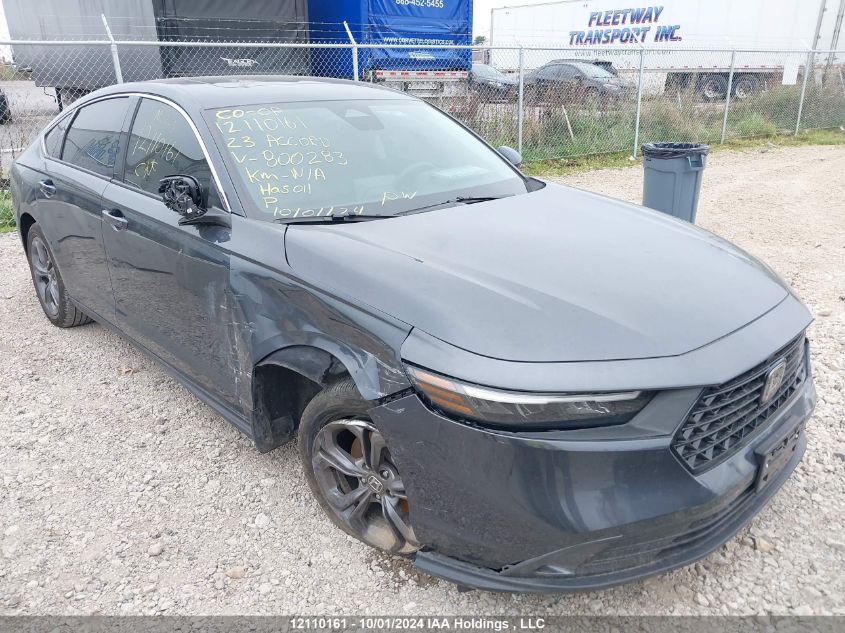 2023 Honda Accord Sedan VIN: 1HGCY1F30PA800283 Lot: 12110161