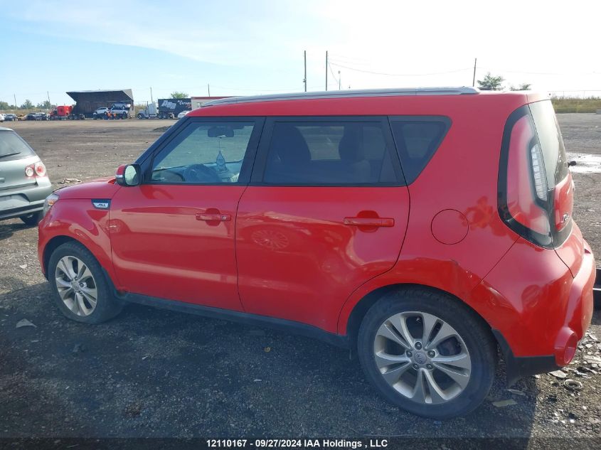 2014 Kia Soul + VIN: KNDJP3A59E7728362 Lot: 12110167