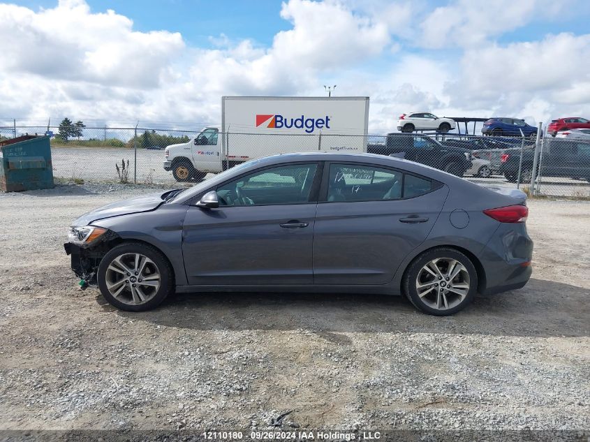 2017 Hyundai Elantra Se/Value/Limited VIN: KMHD84LF4HU294584 Lot: 12110180