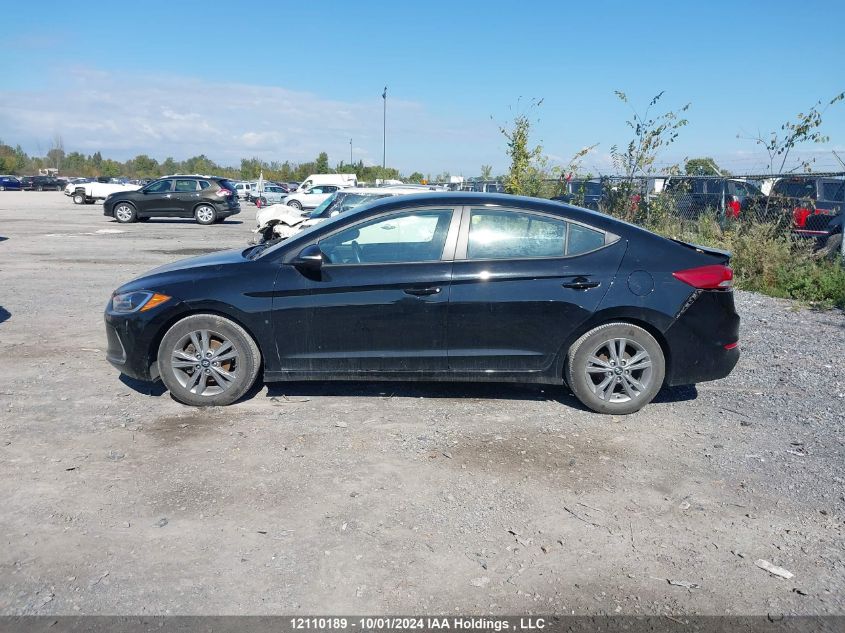 2018 Hyundai Elantra Gl VIN: KMHD84LF7JU553302 Lot: 12110189