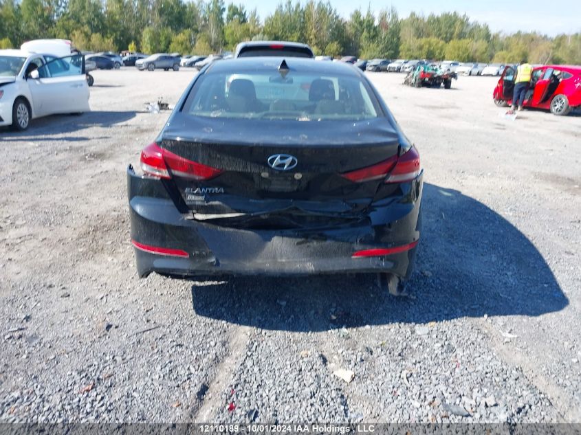 2018 Hyundai Elantra Gl VIN: KMHD84LF7JU553302 Lot: 12110189