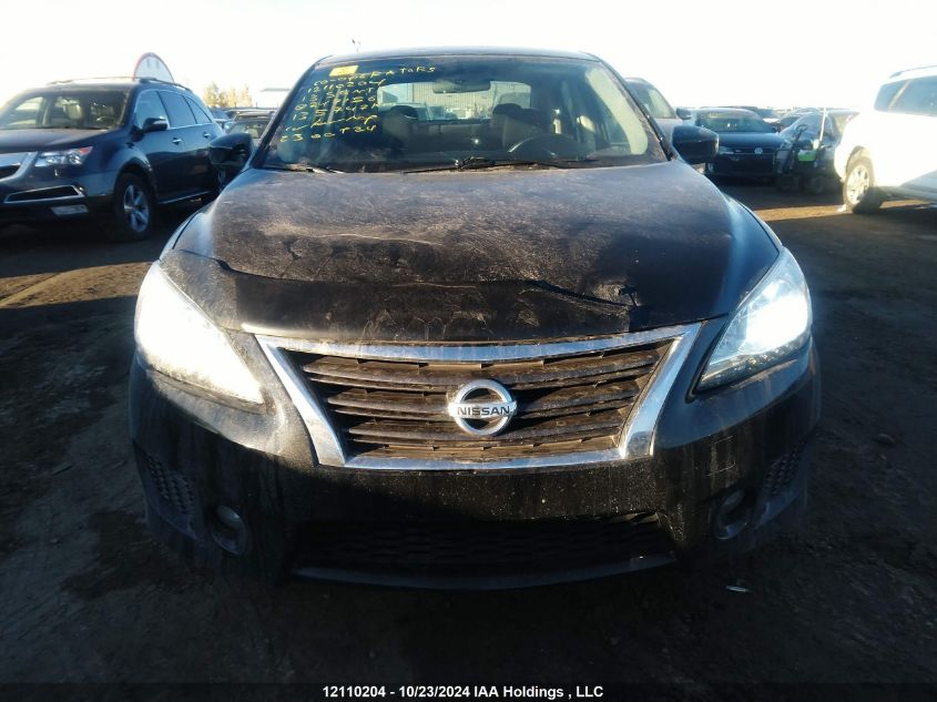 2013 Nissan Sentra VIN: 3N1AB7AP7DL747156 Lot: 12110204