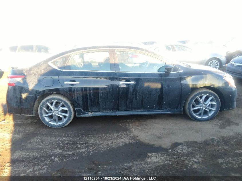 2013 Nissan Sentra VIN: 3N1AB7AP7DL747156 Lot: 12110204