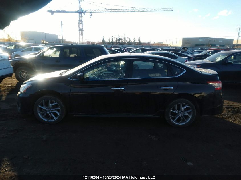 2013 Nissan Sentra VIN: 3N1AB7AP7DL747156 Lot: 12110204