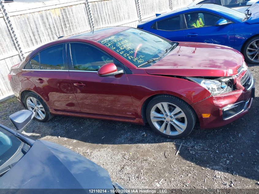 2016 Chevrolet Cruze Limited VIN: 1G1PF5SB9G7163569 Lot: 12110214