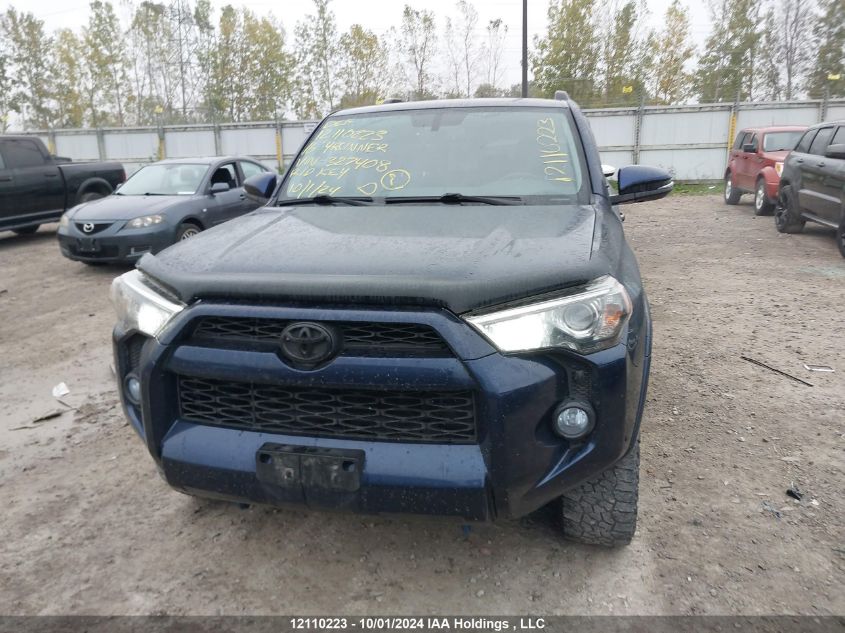 2016 Toyota 4Runner Sr5 VIN: JTEBU5JRXG5327408 Lot: 12110223