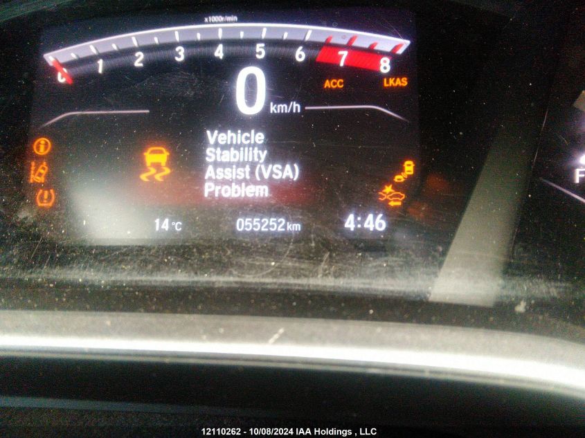 2018 Honda Cr-V VIN: 2HKRW2H97JH145075 Lot: 12110262