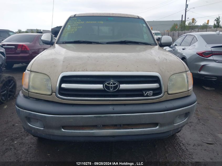 2001 Toyota Tundra Access Cab/Access Cab Sr5 VIN: 5TBRT34121S211291 Lot: 12110275