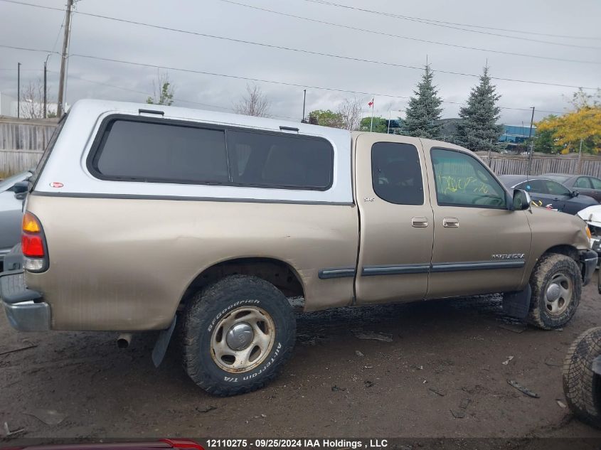 2001 Toyota Tundra Access Cab/Access Cab Sr5 VIN: 5TBRT34121S211291 Lot: 12110275