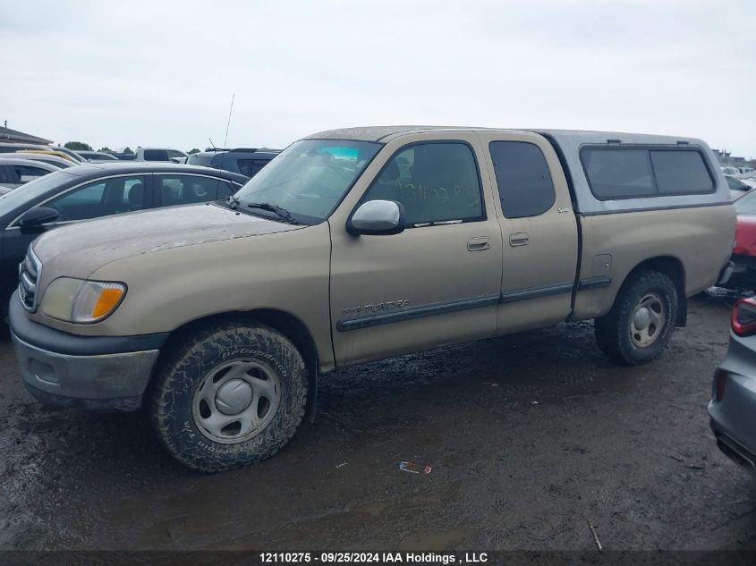 2001 Toyota Tundra Access Cab/Access Cab Sr5 VIN: 5TBRT34121S211291 Lot: 12110275