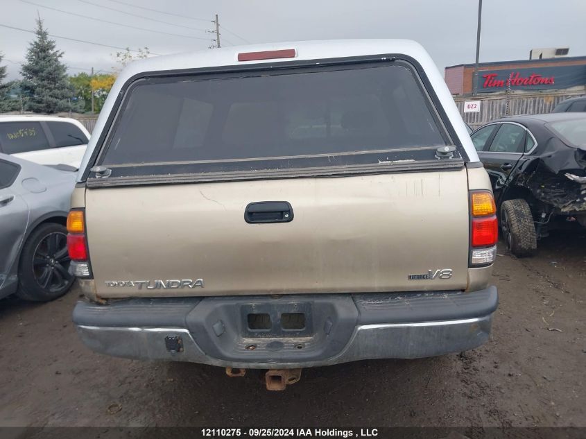 2001 Toyota Tundra Access Cab/Access Cab Sr5 VIN: 5TBRT34121S211291 Lot: 12110275