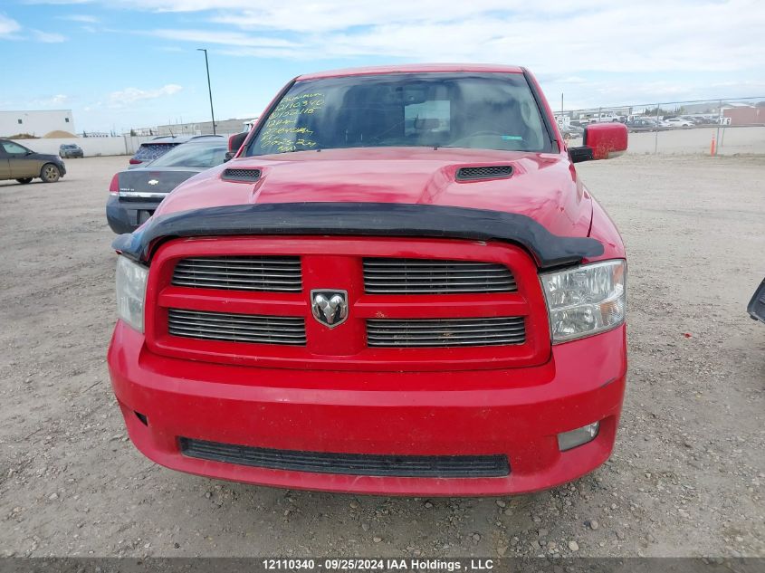 2012 Ram 1500 Sport VIN: 1C6RD7HT3CS152115 Lot: 12110340