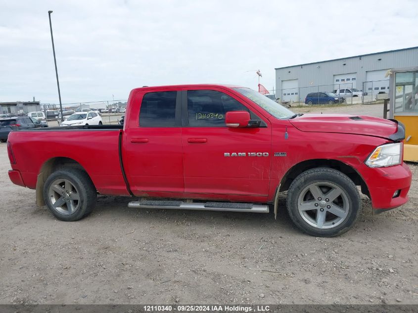 2012 Ram 1500 Sport VIN: 1C6RD7HT3CS152115 Lot: 12110340