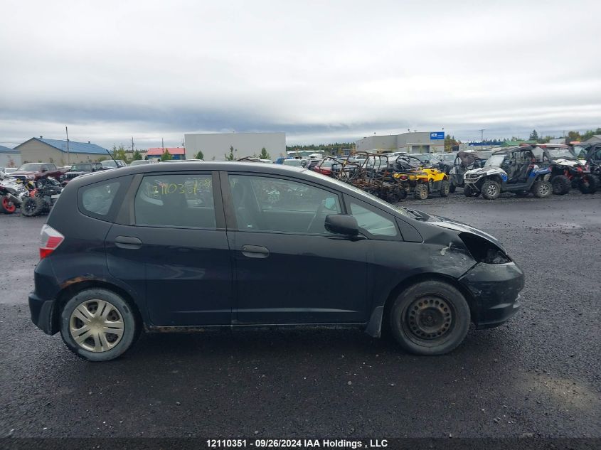 2010 Honda Fit VIN: JHMGE8H26AS800505 Lot: 12110351