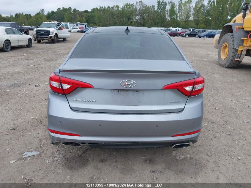 2016 Hyundai Sonata VIN: 5NPE34AF7GH394102 Lot: 12110355