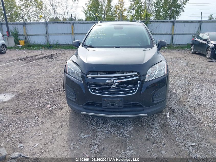 2016 Chevrolet Trax VIN: 3GNCJPSB1GL201380 Lot: 12110365