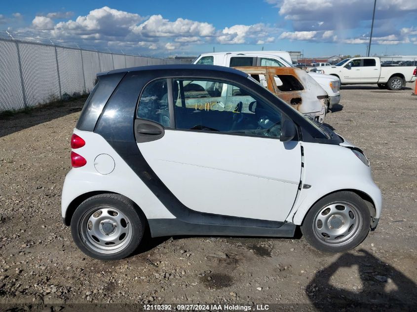 2011 Smart Fortwo VIN: WMEEJ3BA9BK439927 Lot: 12110392