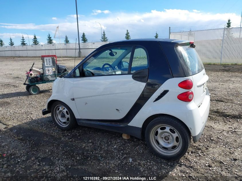 2011 Smart Fortwo VIN: WMEEJ3BA9BK439927 Lot: 12110392