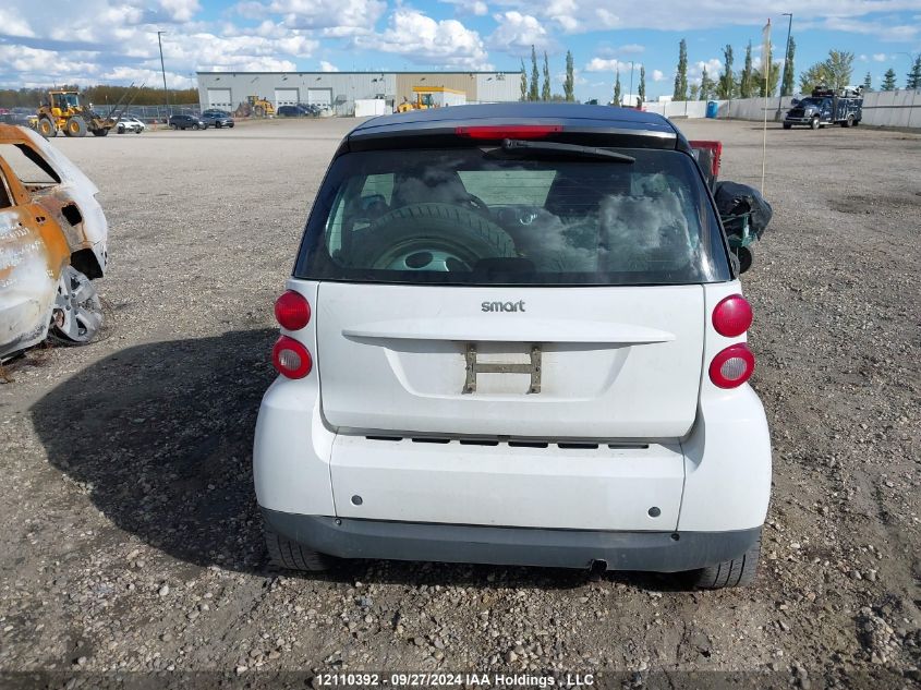 2011 Smart Fortwo VIN: WMEEJ3BA9BK439927 Lot: 12110392