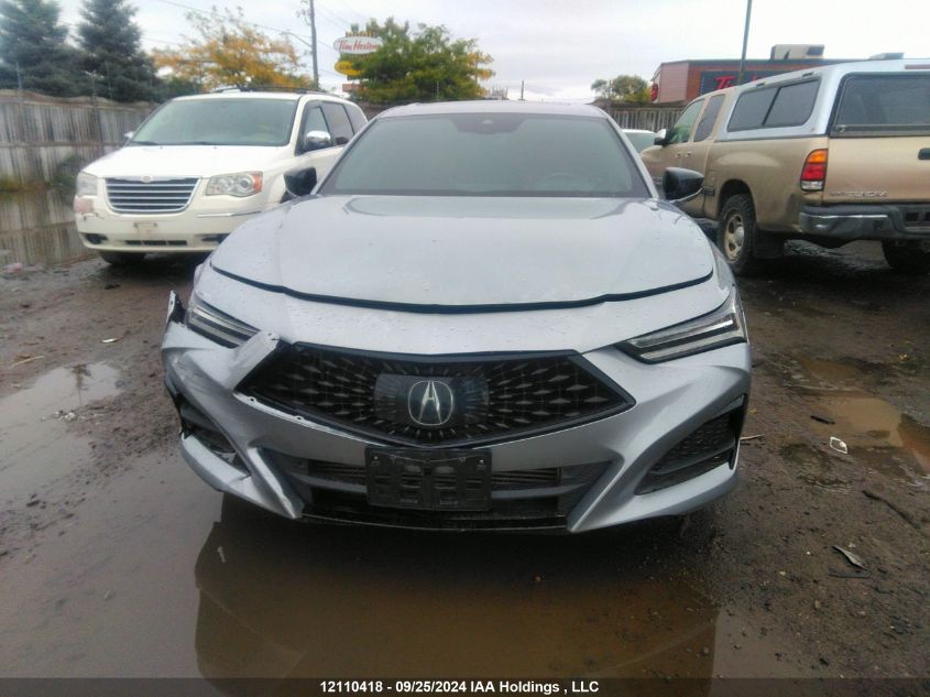 2021 Acura Tlx VIN: 19UUB6F59MA801822 Lot: 12110418