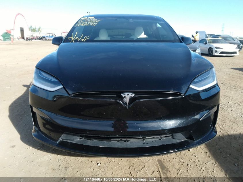 2022 Tesla Model X VIN: 7SAXCBE63NF353634 Lot: 12110446