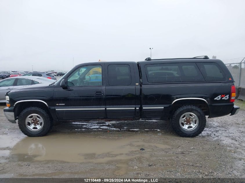 2002 Chevrolet Silverado K1500 VIN: 1GCEK19VX2Z160468 Lot: 12110449