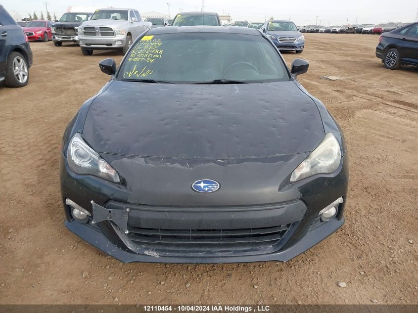 2013 Subaru Brz 2.0 Limited VIN: JF1ZCAC17D2602788 Lot: 12110454