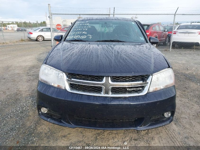 2011 Dodge Avenger Sxt VIN: 1B3BD1FG4BN537548 Lot: 12110457