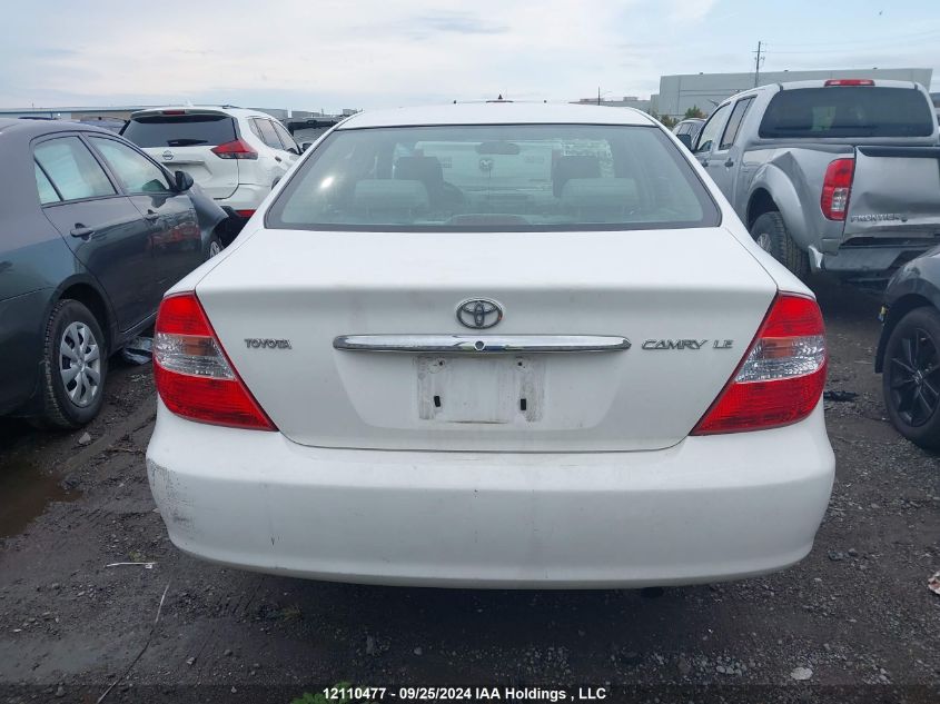 2002 Toyota Camry Le/Xle/Se VIN: JTDBE32KX20126962 Lot: 12110477