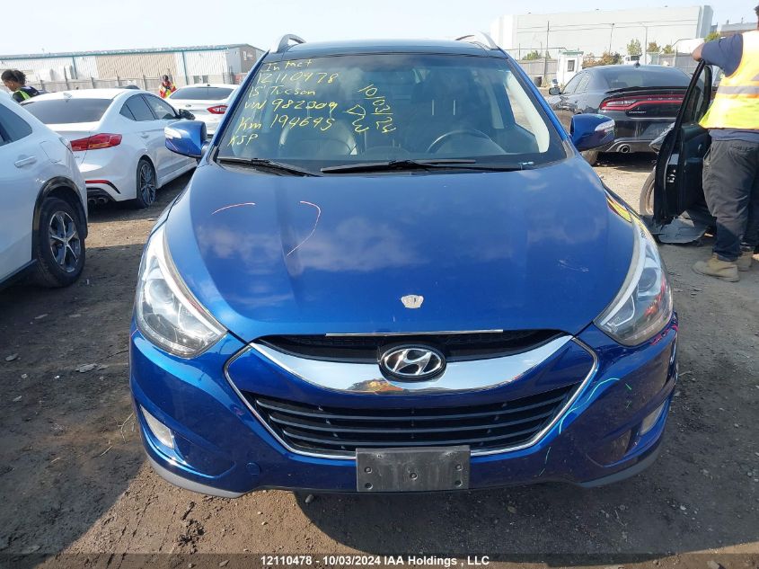 2015 Hyundai Tucson VIN: KM8JUCAG2FU982309 Lot: 12110478