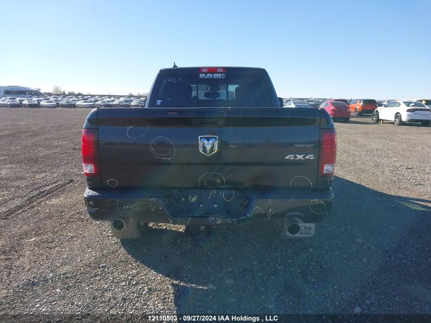 2018 Ram 1500 Sport VIN: 1C6RR7UT2JS272069 Lot: 12110503