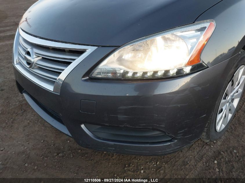 2015 Nissan Sentra VIN: 3N1AB7AP0FL679284 Lot: 12110506
